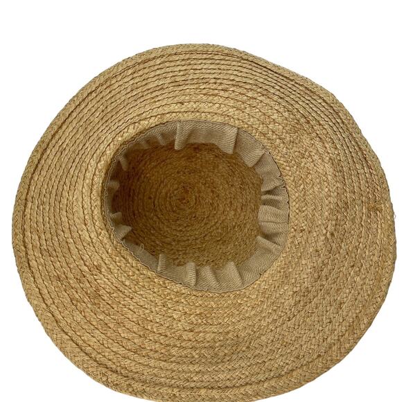 TURNER HATS Straw Sun Hat Wide Brim Vacation Cruise Resort Beach Neutral - Picture 6 of 8